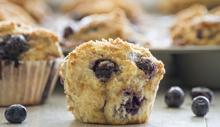 Blueberry Muffins That Melt in Your Mouth