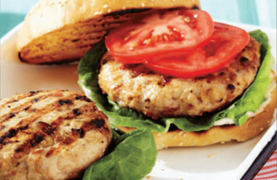 MoMo's Turkey Burgers on the Grill