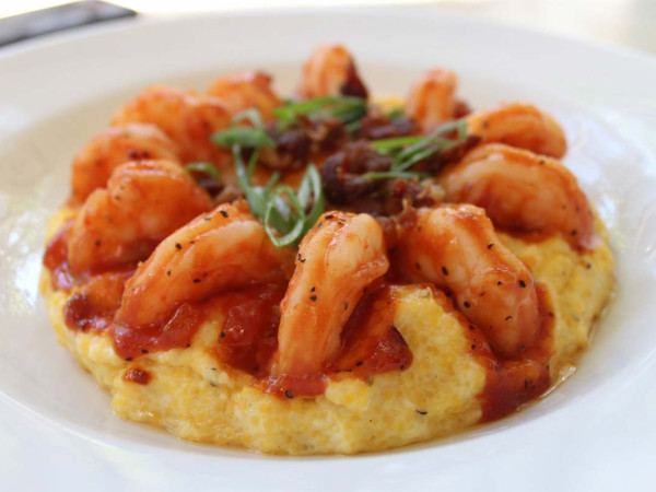 BBQ Shrimp with Grits