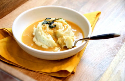 Fancy Wasabi Grits
