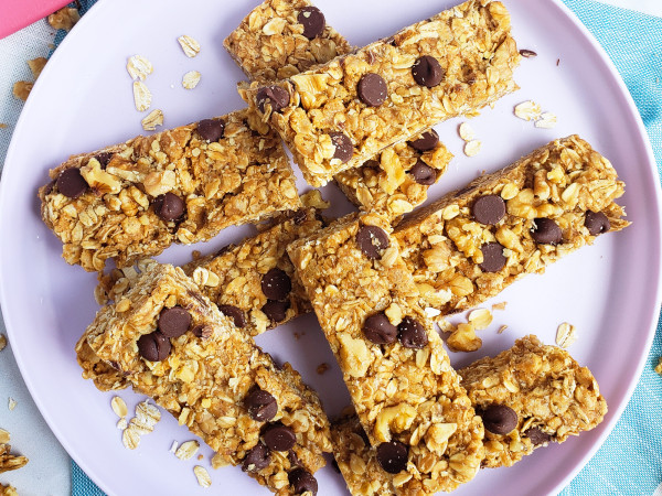 Breakfast Bars Made with Rice