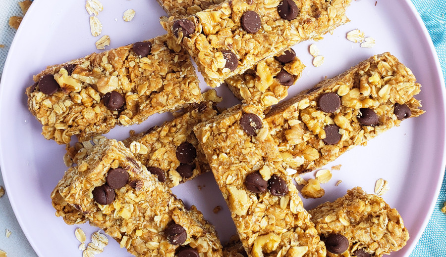 Breakfast Bars Made with Rice