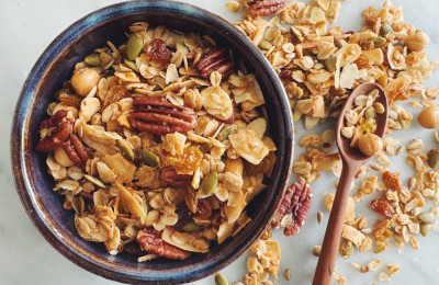 Granola with Maple, Pecans, and Dried Fruit