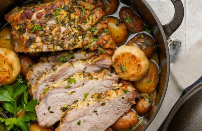 Savory Herb-Infused Pork Loin