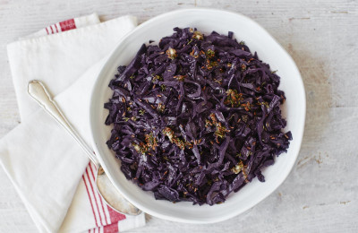 Caraway-Infused Red Cabbage