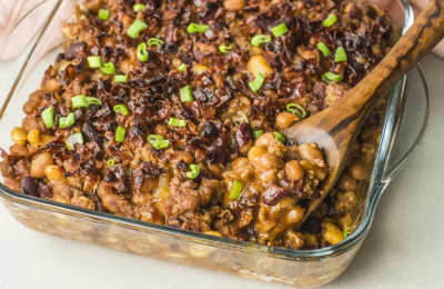 Kidney Bean and Hamburger Casserole