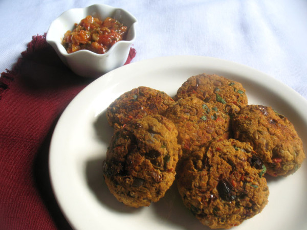 Spicy Jalapeno Lentil Patties