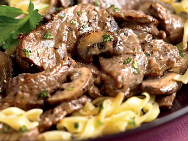 Susan's Classic Beef Stroganoff