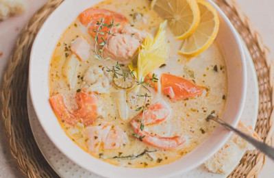Danielle's Creamy Seafood Soup