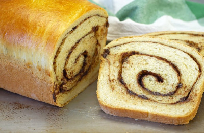 Cinnamon Roll Bread with Chocolate for the Bread Machine
