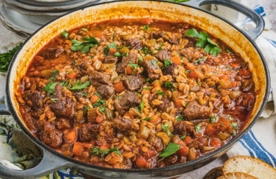 Beef Barley Stew from Alberta