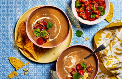 Vegetable Salsa Soup