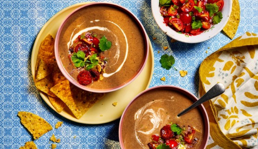 Vegetable Salsa Soup