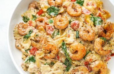 Bare Shrimp Pasta
