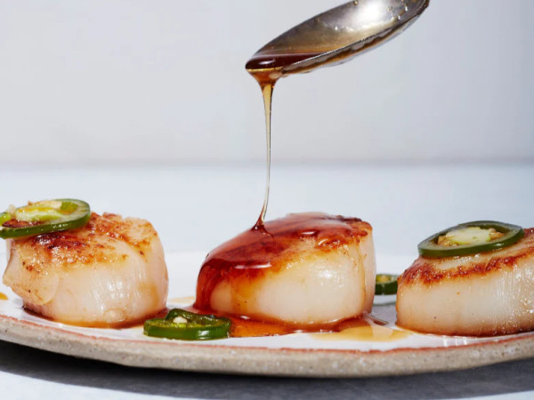 Spicy Scallops Delight