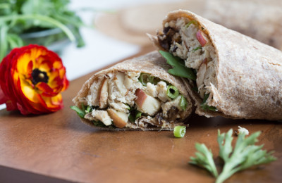 Waldorf Chicken Salad Wrap Bento