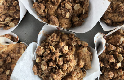 Muffins with Brown Butter and Oatmeal