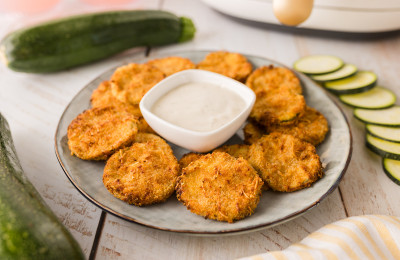 Ranch-Flavored Zucchini Chips