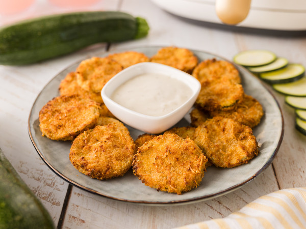 Ranch-Flavored Zucchini Chips