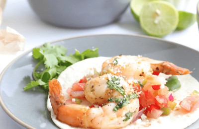 Shrimp Fajitas Made in an Air Fryer