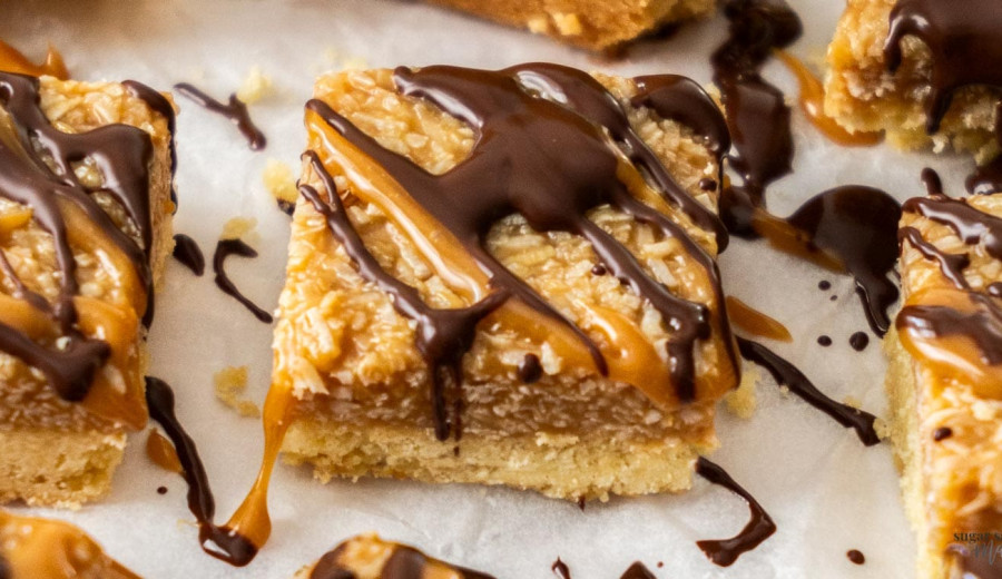 Crispy Coconut Caramel Chocolate Treats