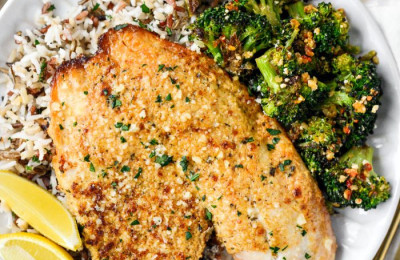 Tilapia with Lemon-Pepper Broil