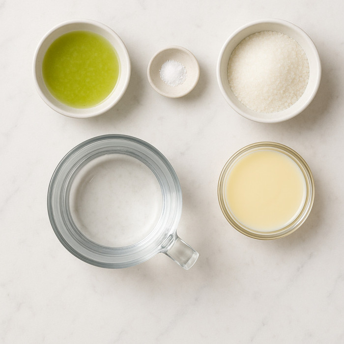 Limeade with a Creamy Twist ingredients