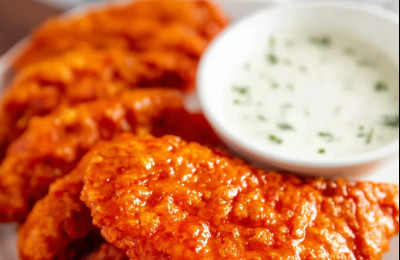 Buffalo Chicken Tenders with Cap'n Crunch® Coating