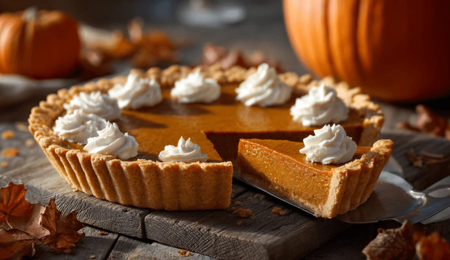 Delicious Maple Pumpkin Pie