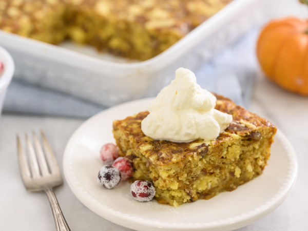 Pumpkin Shaking Cake