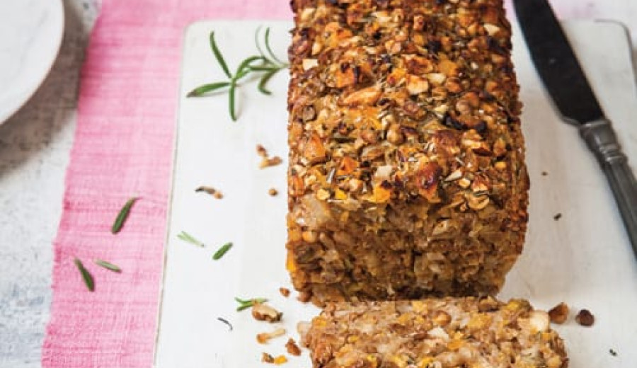 Rosemary Apricot Bread Loaf