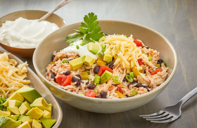 Quick Mexican Chicken and Rice in the Instant Pot®