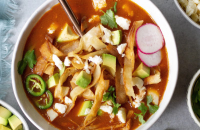 Spicy Mexican Chicken Tortilla Soup