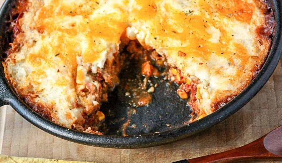 Shepherd's Pie with a Mexican Twist