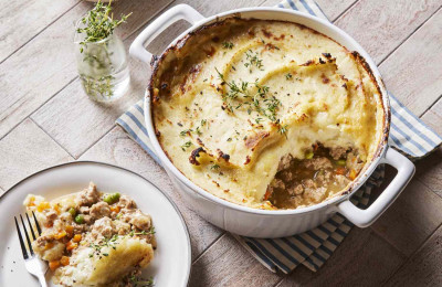 Nutritious Shepherd’s Pie Made with Ground Turkey