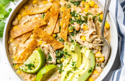 Instant Pot® Veggie White "Chicken" Chili