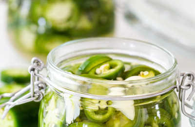 Quick Pickled Jalapeño Rings in the Instant Pot®