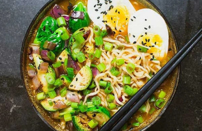Meatless Ramen Bowl