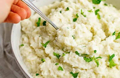 Garlic Mashed Cauliflower Made in the Instant Pot®