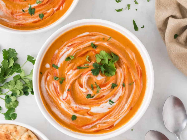 Spicy Vegan Carrot Soup Made in the Instant Pot®