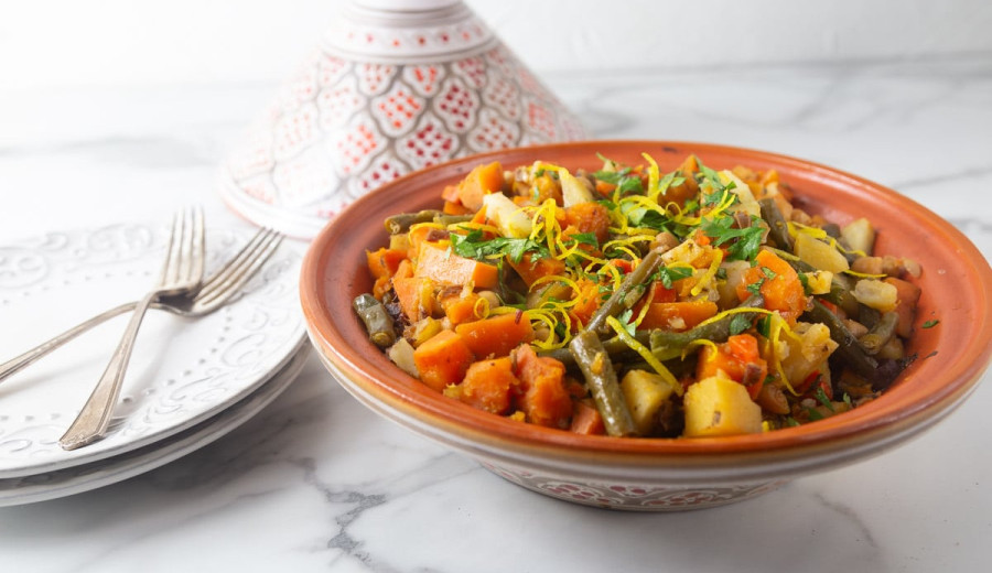 Moroccan Plant-Based Tagine