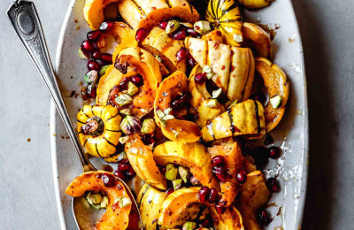 Shannon's Delicata Squash Filled with Goodness
