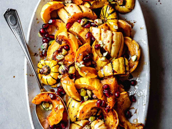 Shannon's Delicata Squash Filled with Goodness