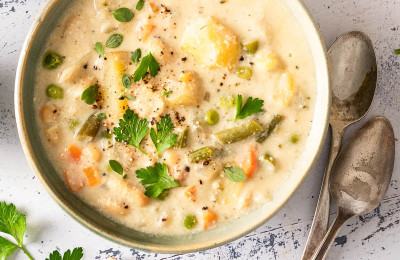 Creamy Vegetable Soup for Budget-Conscious Vegans