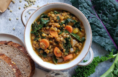 Hearty Green Vegan Soup
