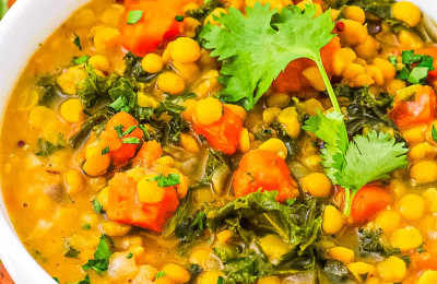 Sweet Potato Dahl with Spices