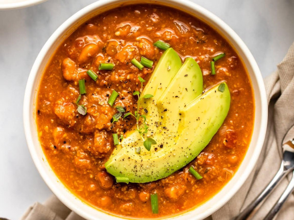 Plant-Based Pumpkin Chili