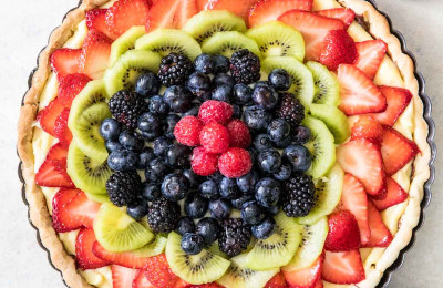 Hearty Fall Fruit Tart