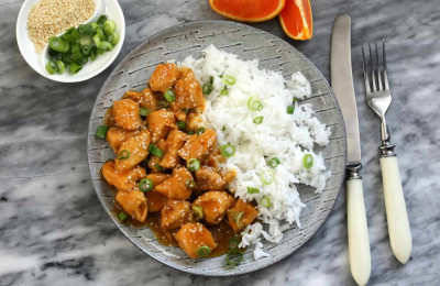 Quick Orange Chicken in the Instant Pot®