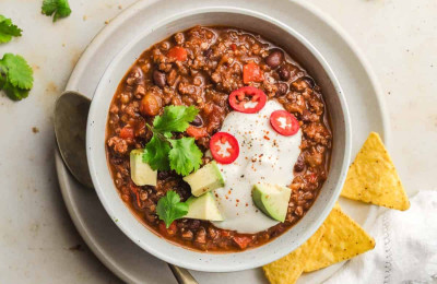 Spicy Smoky Chili for Vegans